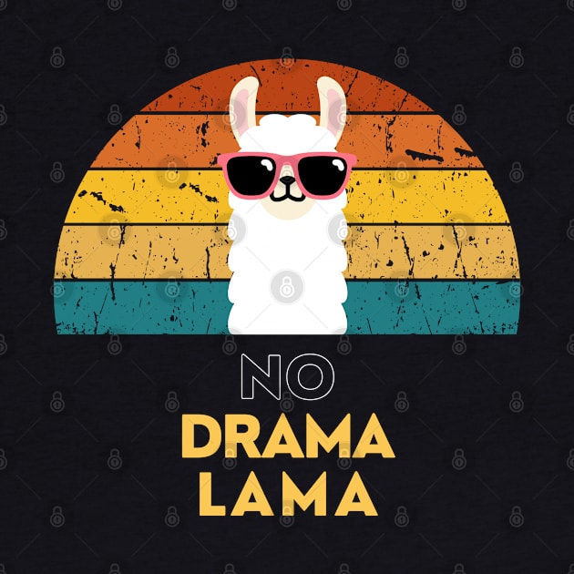 No Drama Lama Retro by hexchen09